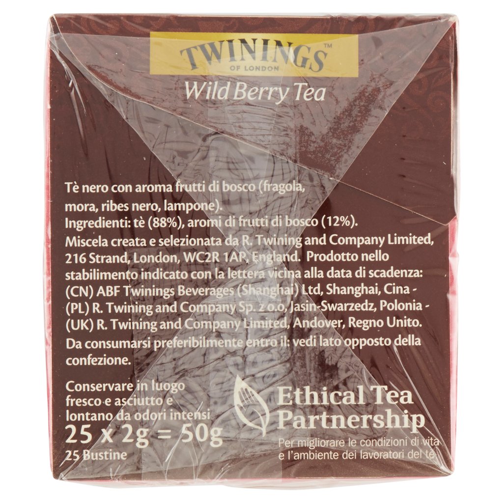 Twinings Wild Berry Tea 25 x 2 g