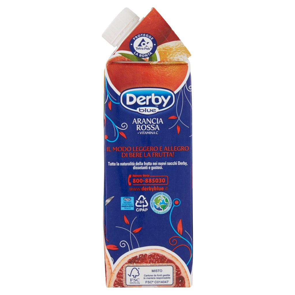 Derby Blue Arancia Rossa + Vitamina c