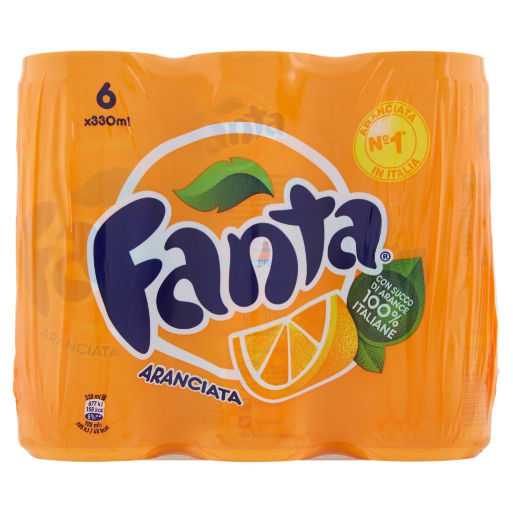 Fanta Orange Lattina