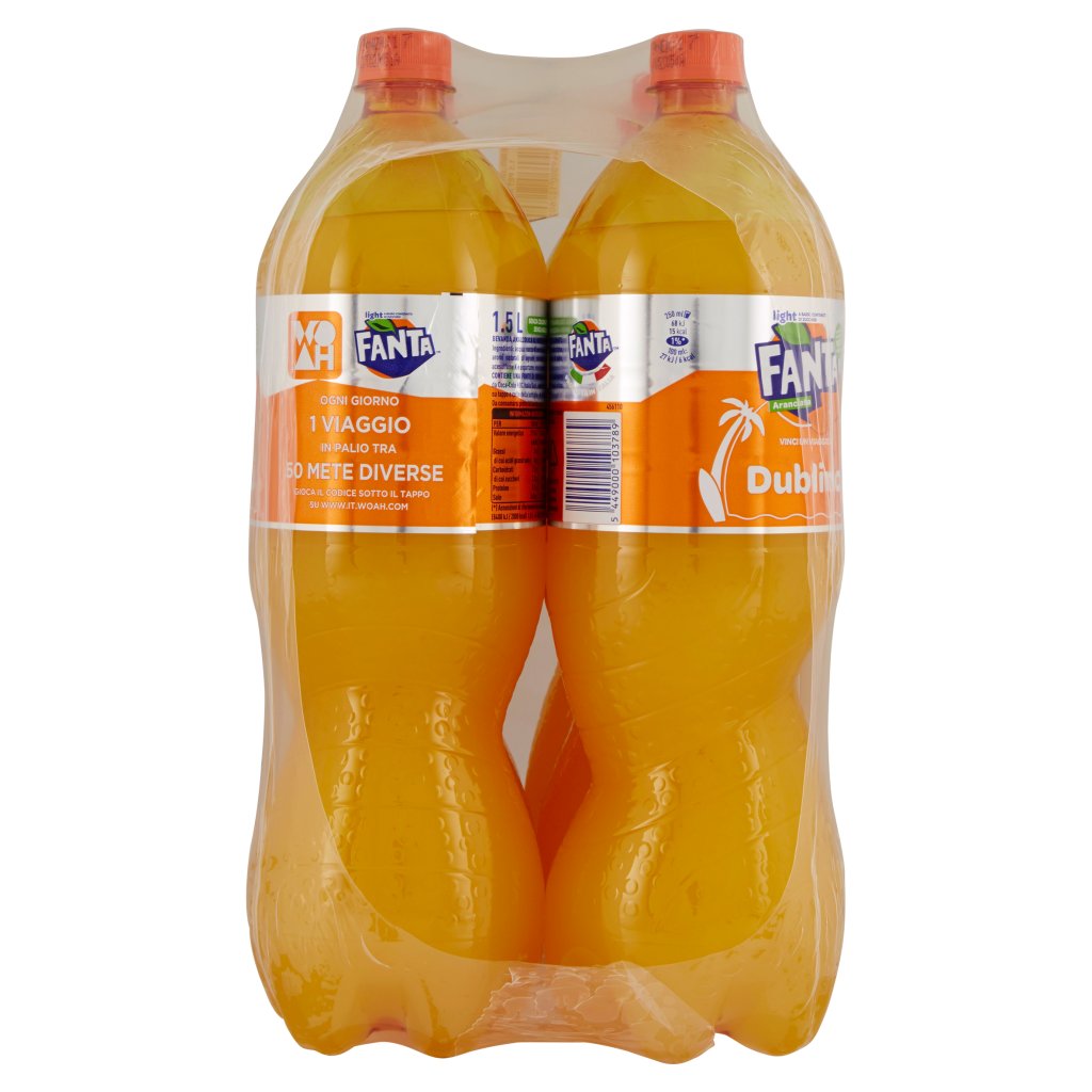 Fanta Orange Zero Bottiglia di Plastica