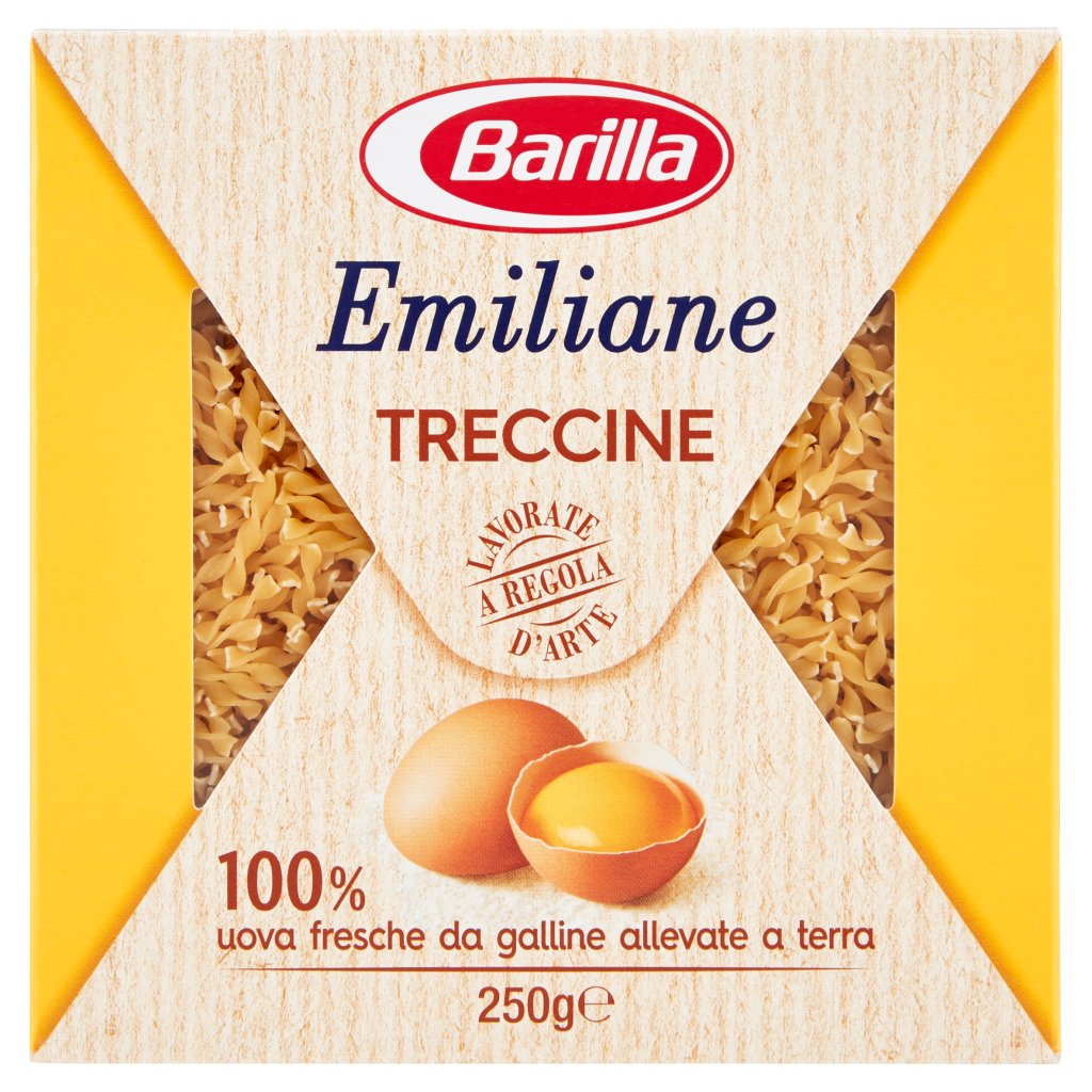 Barilla Emiliane Treccine all'Uovo N.118