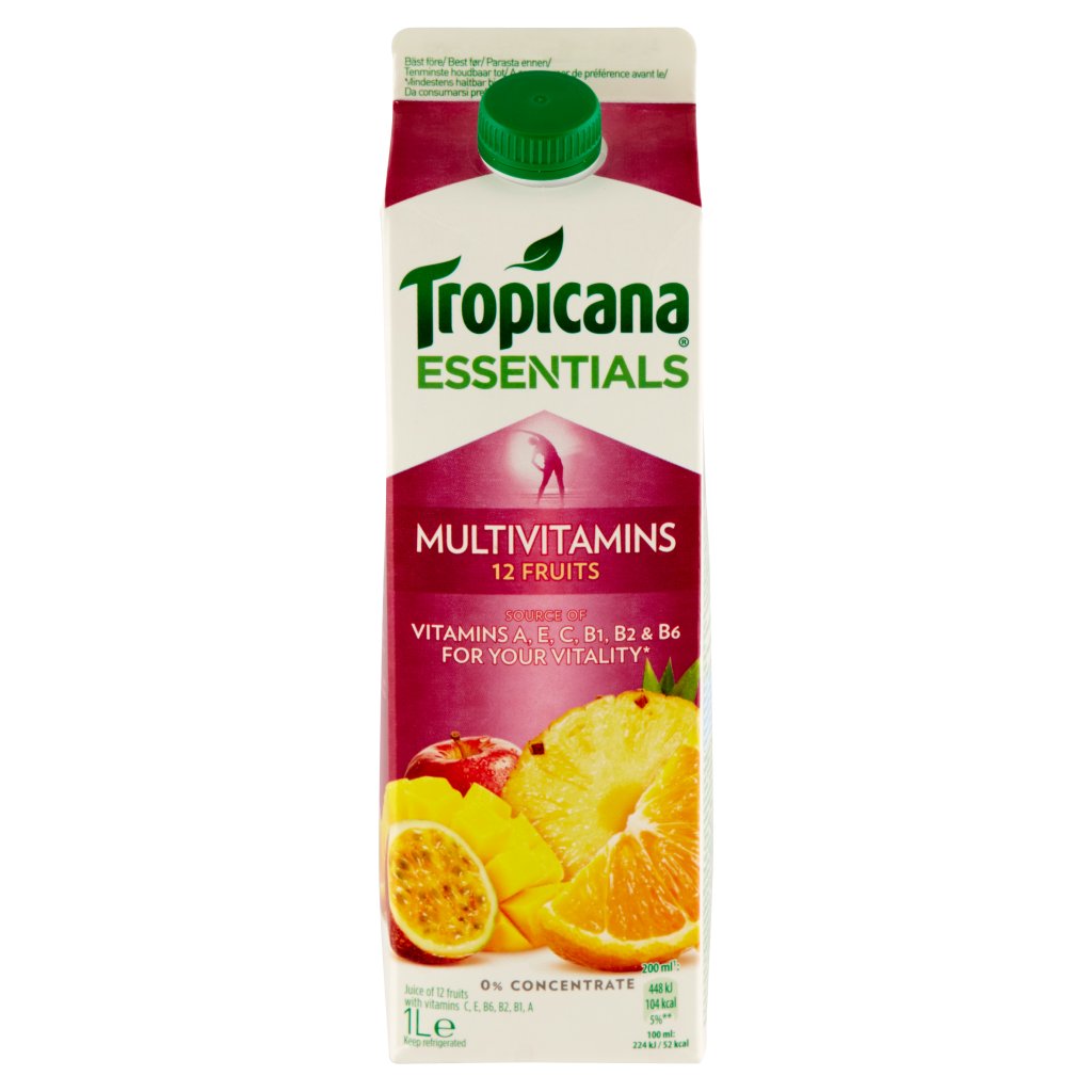 Tropicana Essentials Multivitamins 12 Fruits