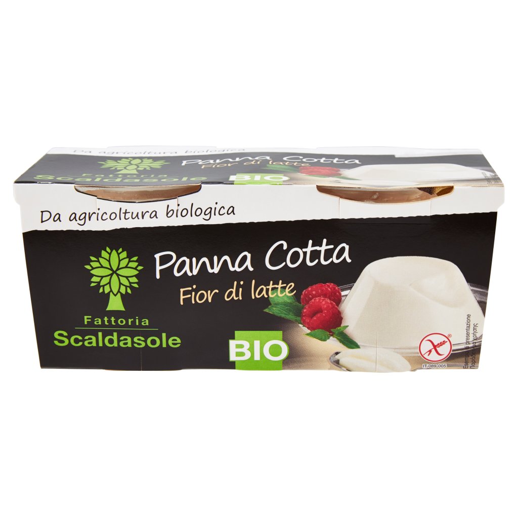 Fattoria Scaldasole Panna Cotta Fior di Latte Bio 2 x 100 g