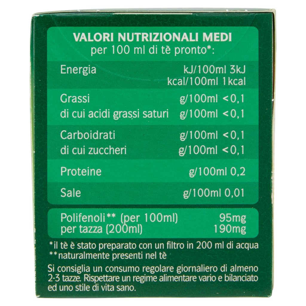 Sir Winston Tea Tè Verde con Matcha 20 x 1,85 g