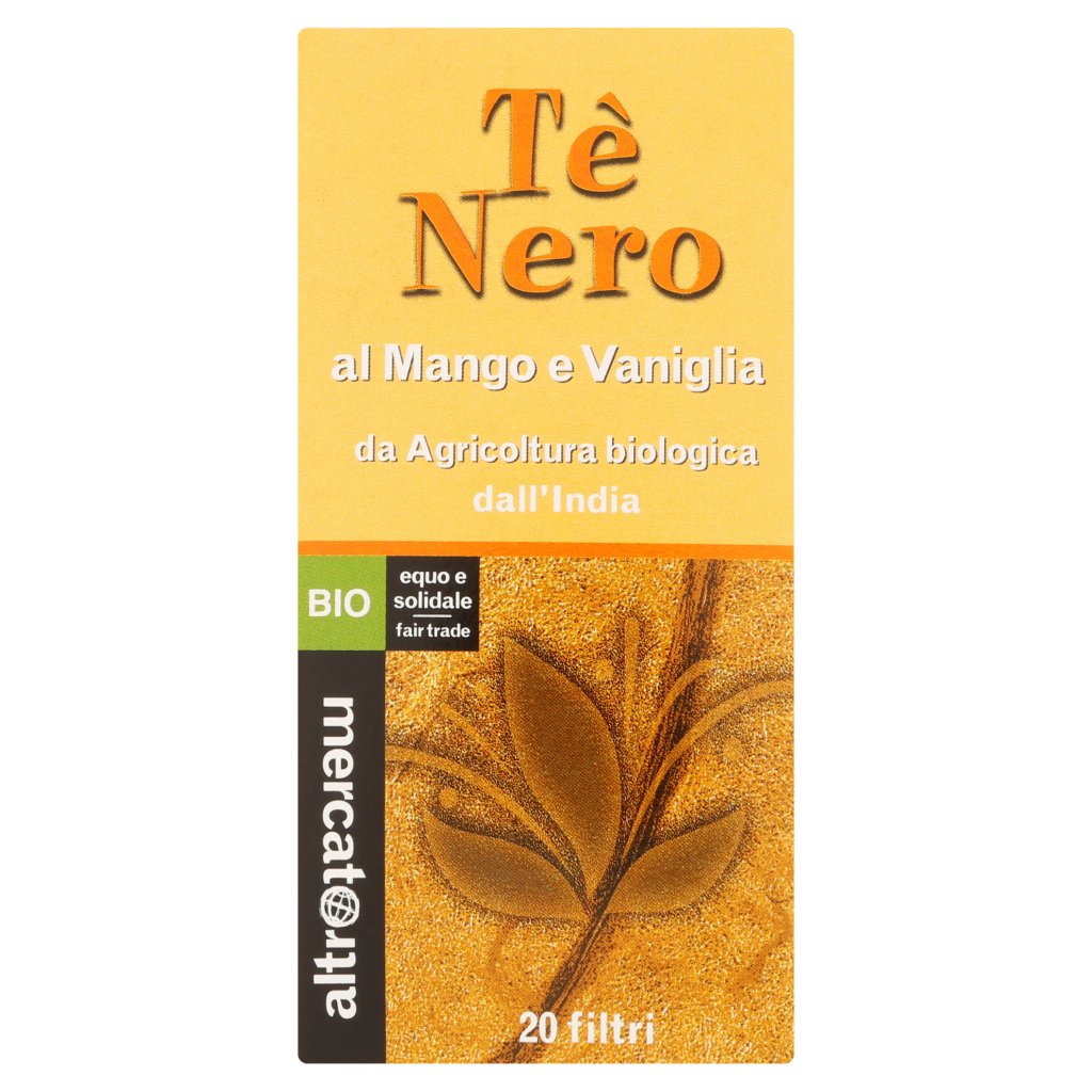 Altromercato Bio Tè Nero al Mango e Vaniglia