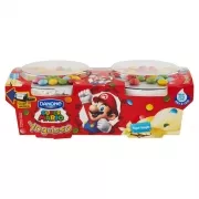 Danone Yogoloso Yogurt con Fragola frullata Super Mario 2 x 110 gr.