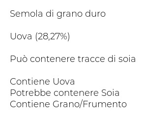 Granarolo Pasta all'Uovo Fettuccine 124