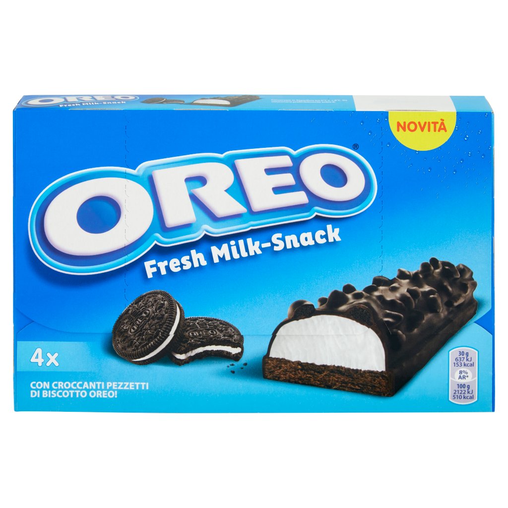 Oreo Fresh Milk-snack 4 x 30 g