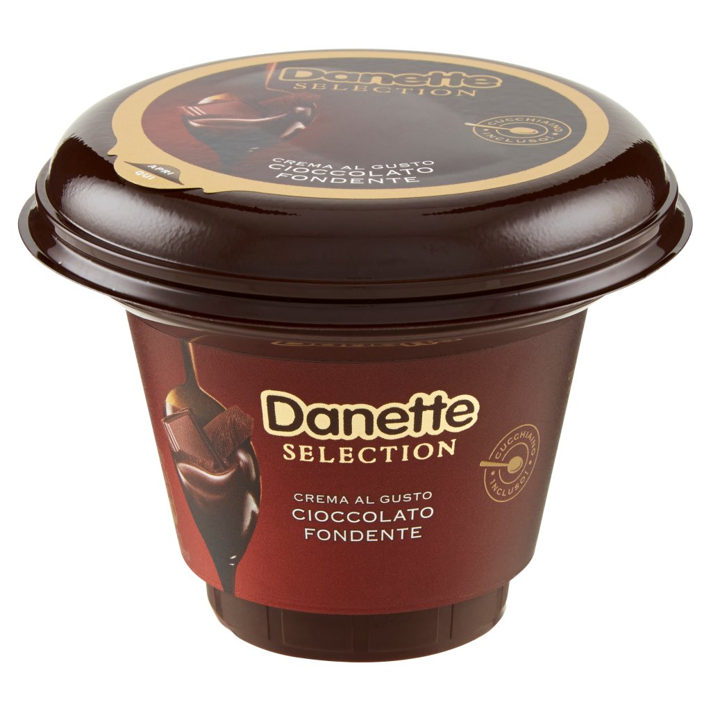 Danette Selection Crema al Gusto Cioccolato Fondente