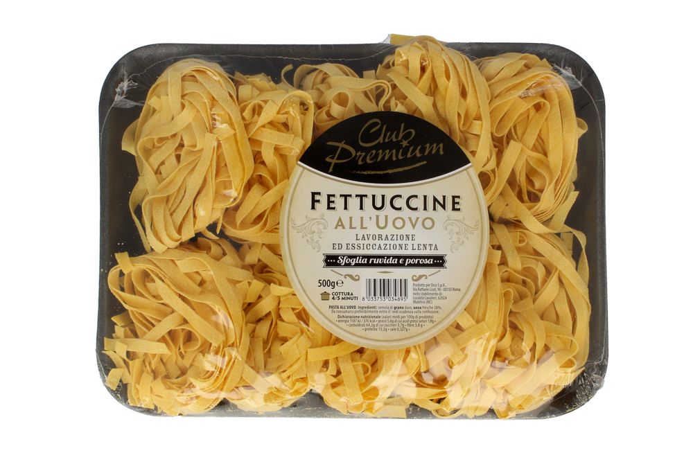 Pasta Secca Uovo Fettuccine Club Premium 500 g