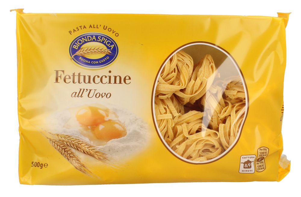 Bionda Spiga Pasta all'Uovo Fettuccine N.5 Bionda Spiga 500 g