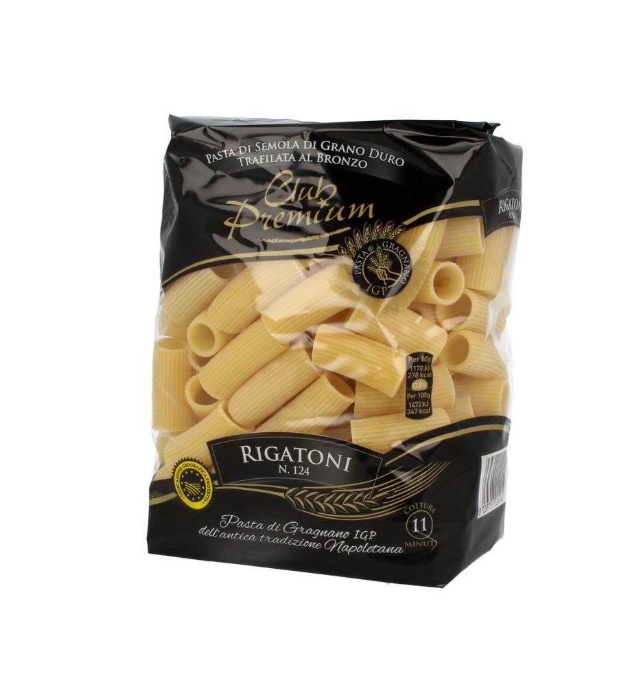 Pasta di Semola Rigatoni Club Premium 500 g