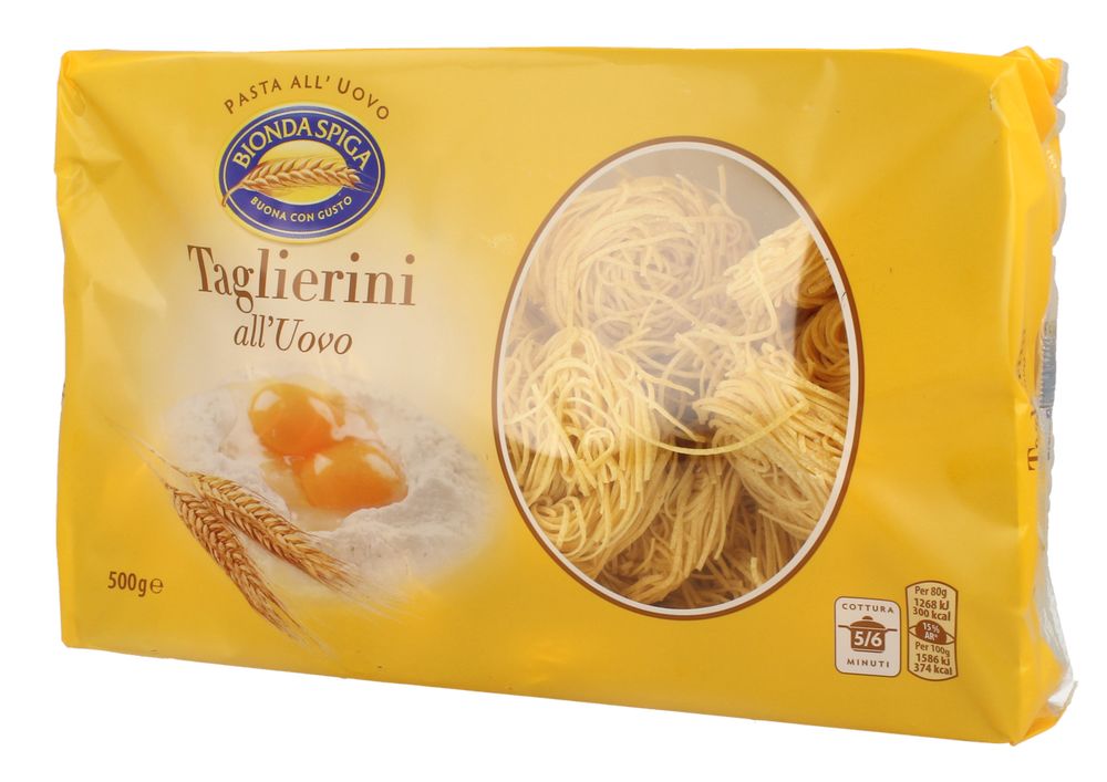 Bionda Spiga Pasta all'Uovo Taglierini Bionda Spiga500 g