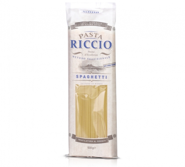 Pasta di Semola di Grano Duro Spaghetti Riccio 500 g