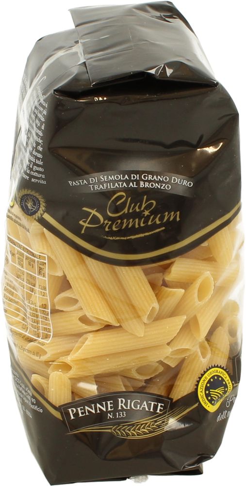 Pasta di Semola Penne Rigate Club Premium 500 g