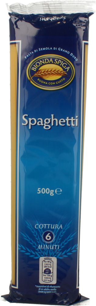 Pasta di Semola Spaghetti N.3 Bionda Spiga 500 g