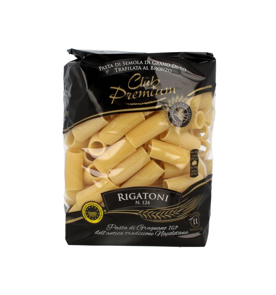 Pasta di Semola Rigatoni Club Premium 500 g