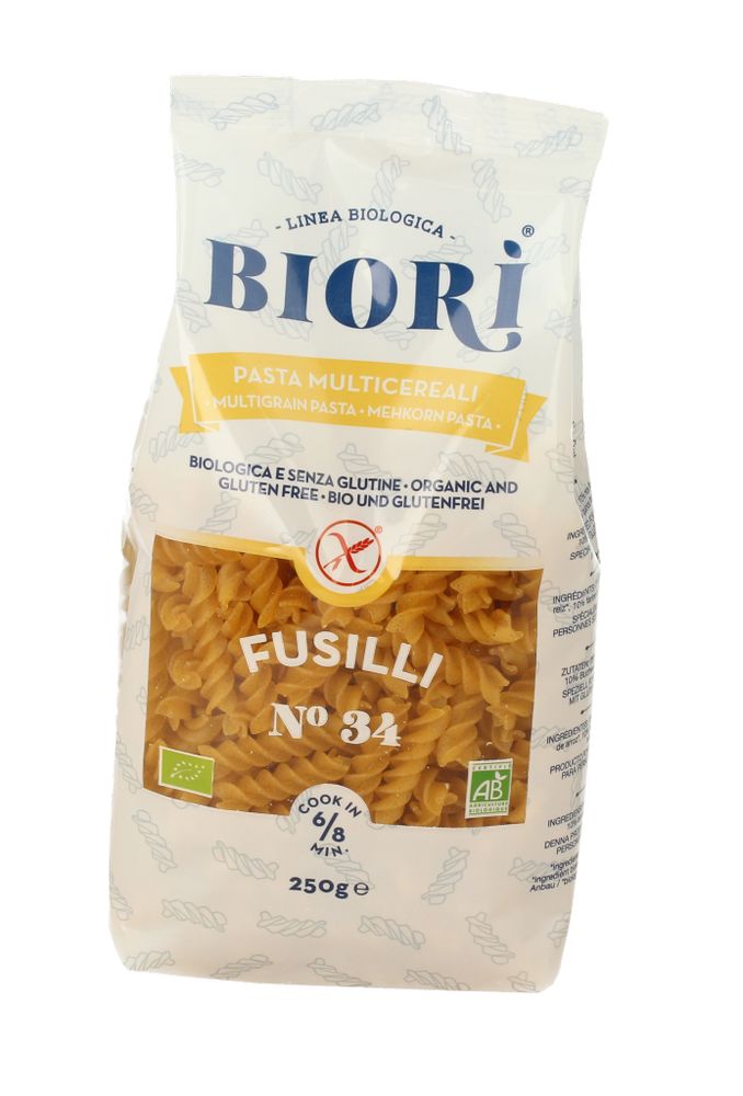 Pasta 4 Cereali Bio Fusilli 250 g