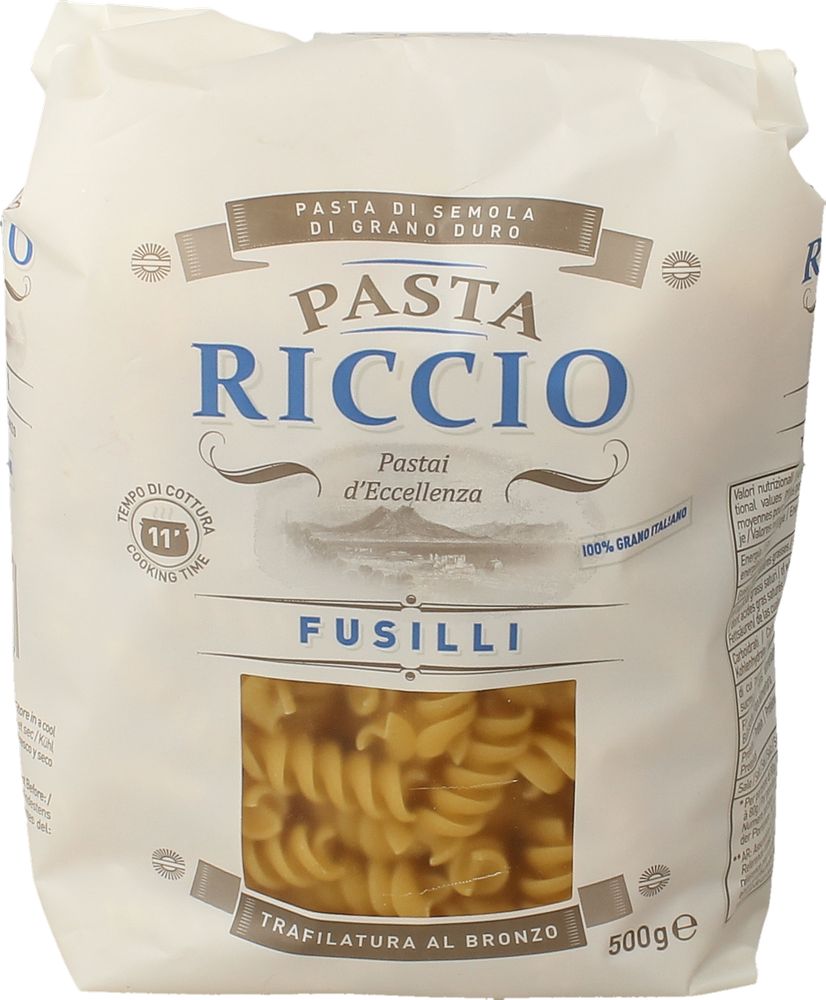 Pasta Riccio Fusilli