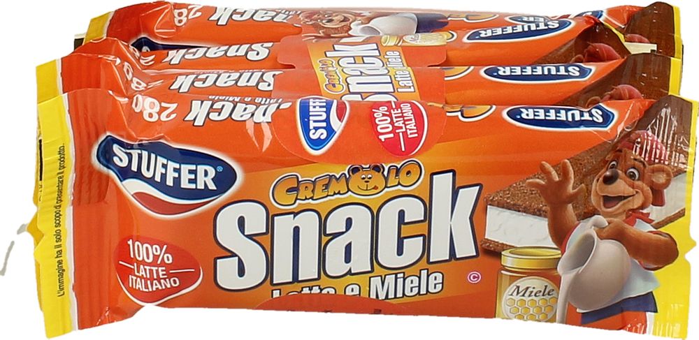 Merenda Fresca Snack Latte e Miele Cremolo 4x28g