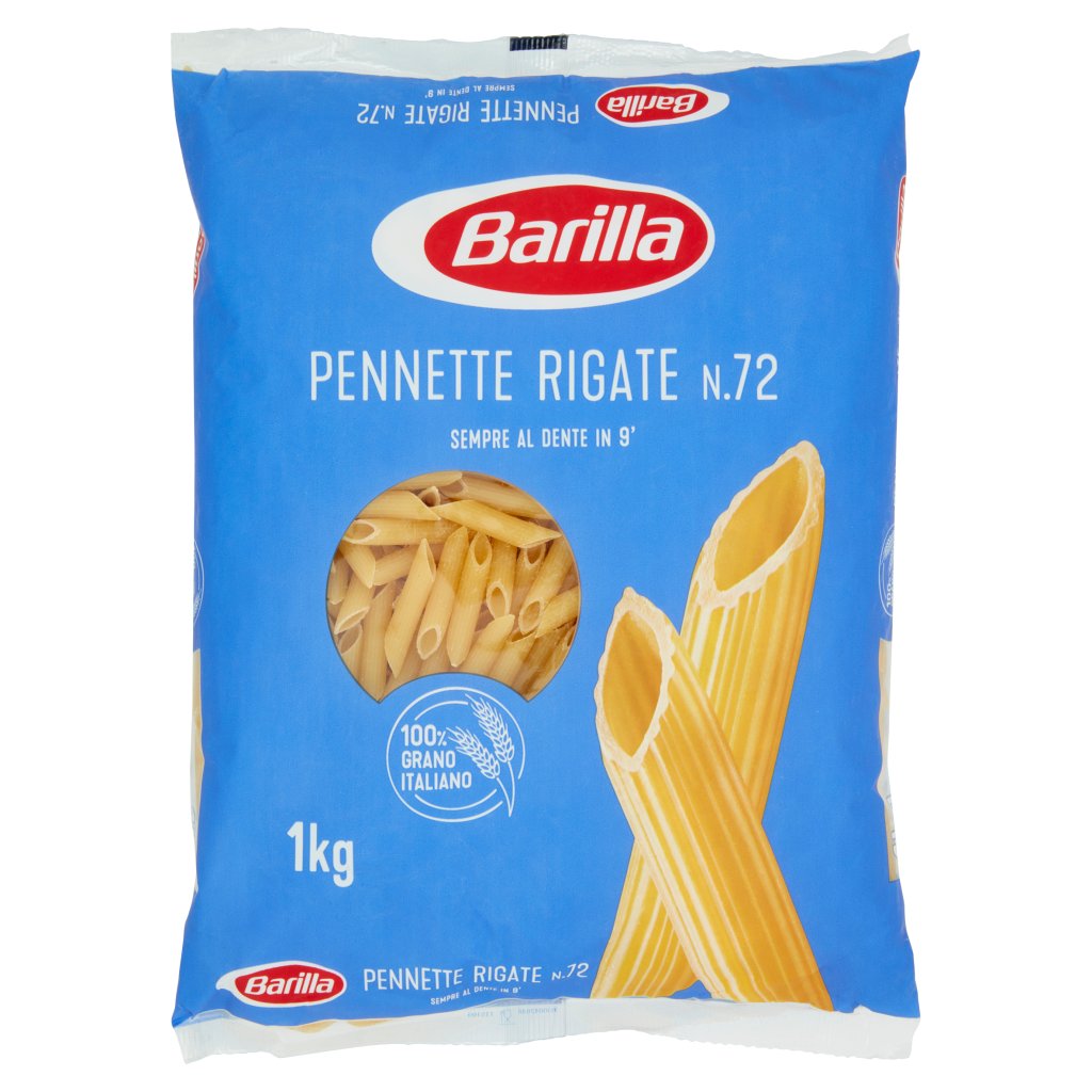 Barilla Pennette Rigate N.72 1kg
