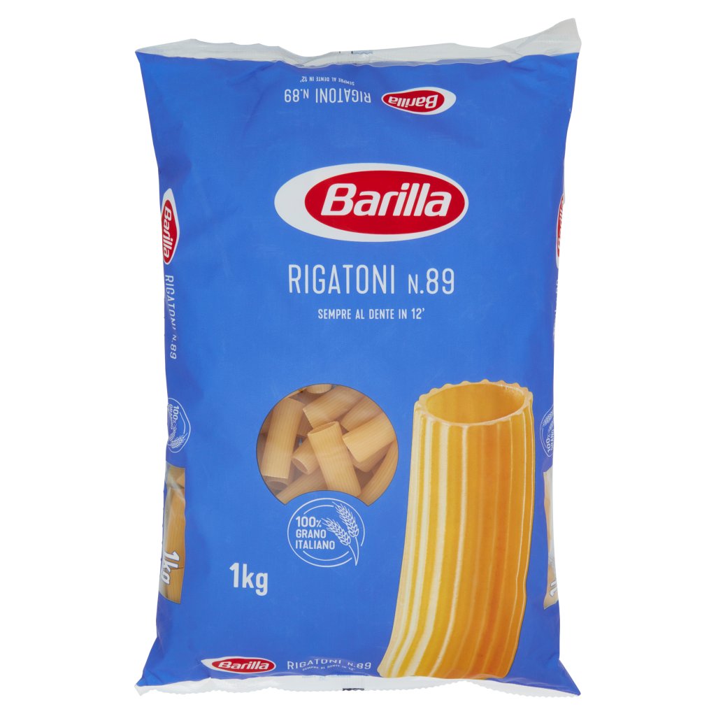 Barilla Rigatoni N.89 1kg Everli