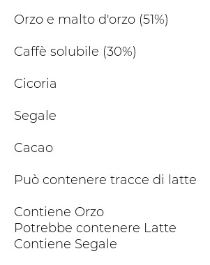 Crastan Orzo & Caffè Solubile