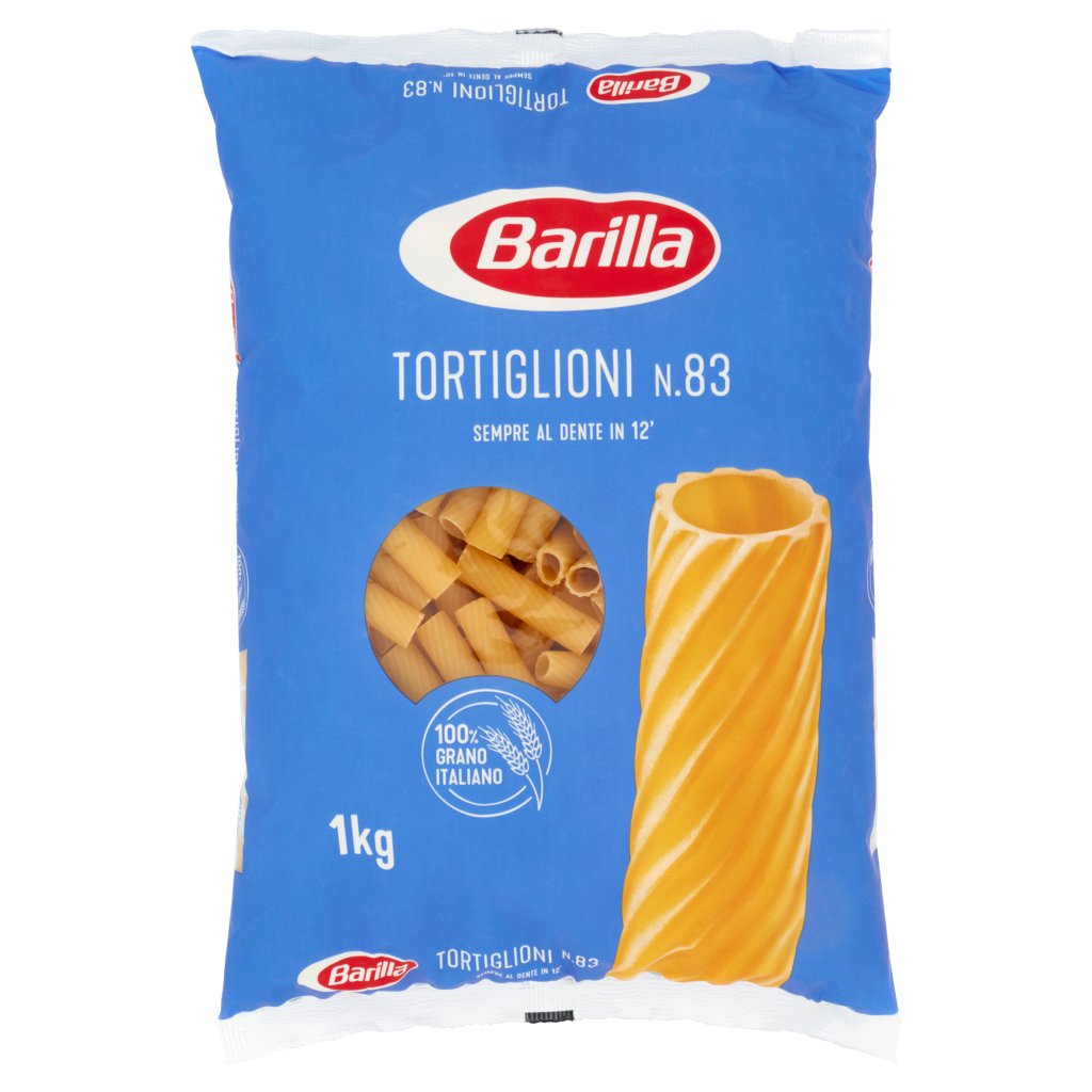 Barilla Tortiglioni N°83 1kg