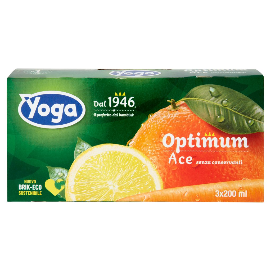 Yoga Optimum Ace 3 x 200 Ml