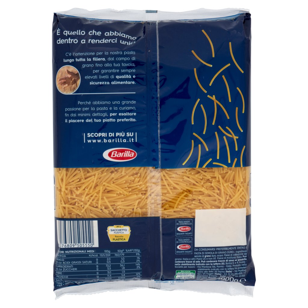 Barilla Spaghetti Tagliati 1kg