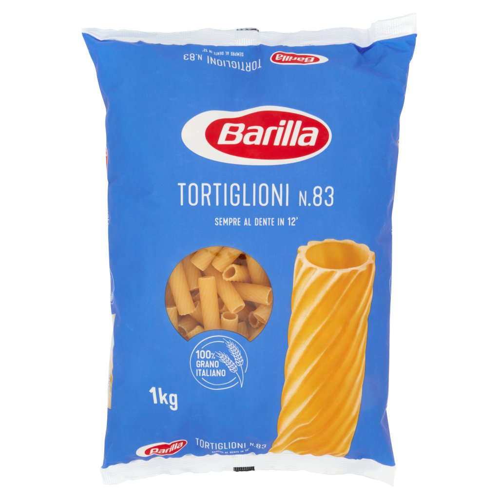 Barilla Tortiglioni N°83 1kg