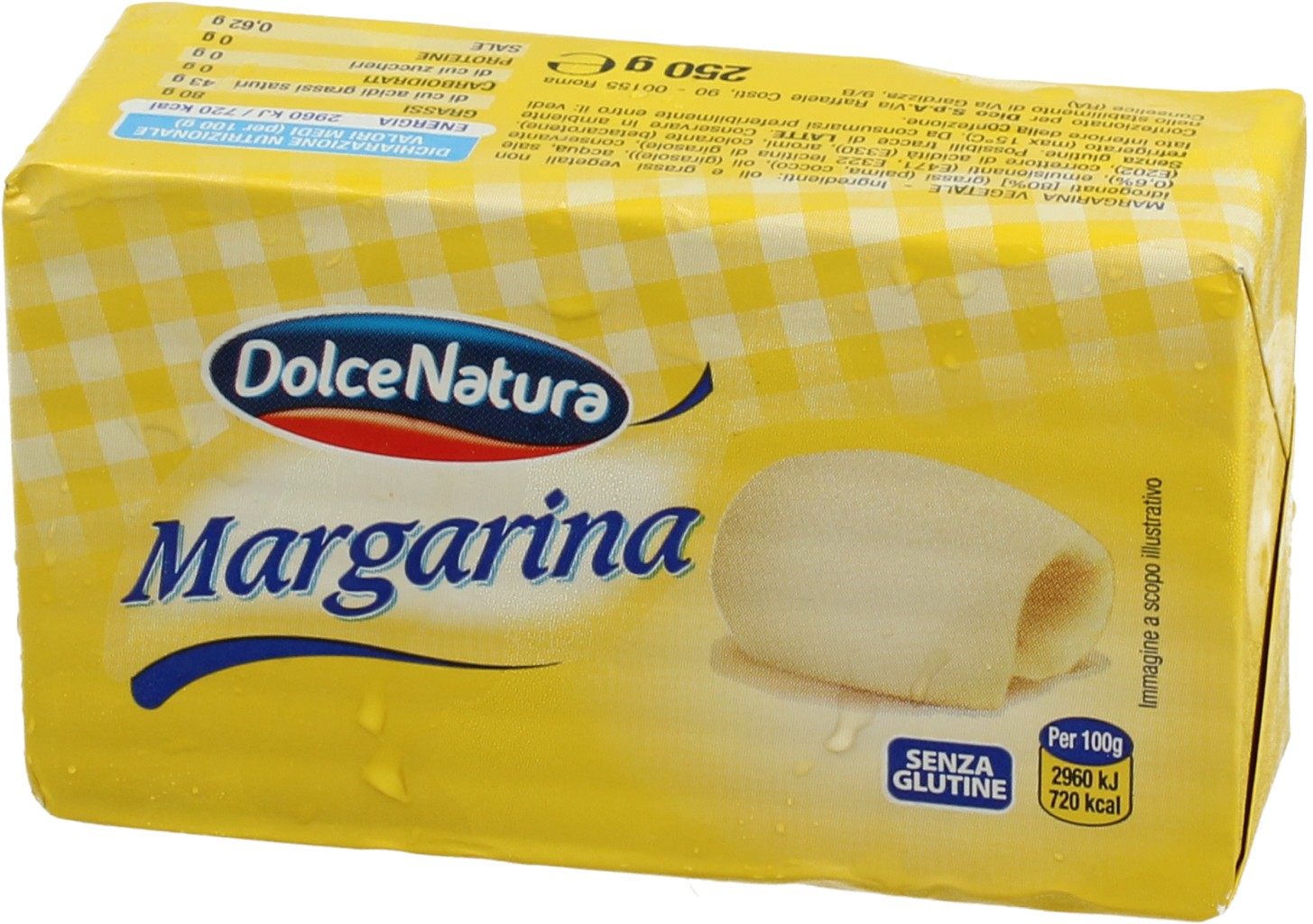 Margarina Dolce Natura 250 g