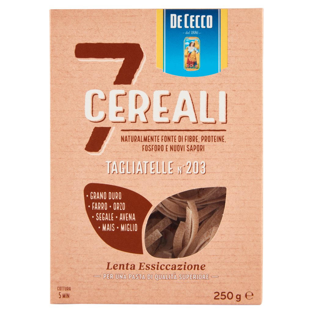 De Cecco 7 Cereali Tagliatelle N° 203