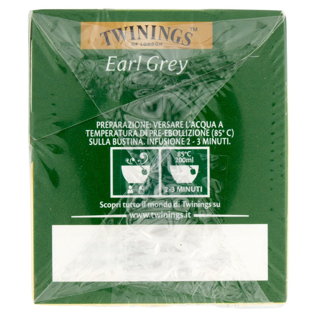 Twinings Tè Verde Earl Grey 25 x 2 g
