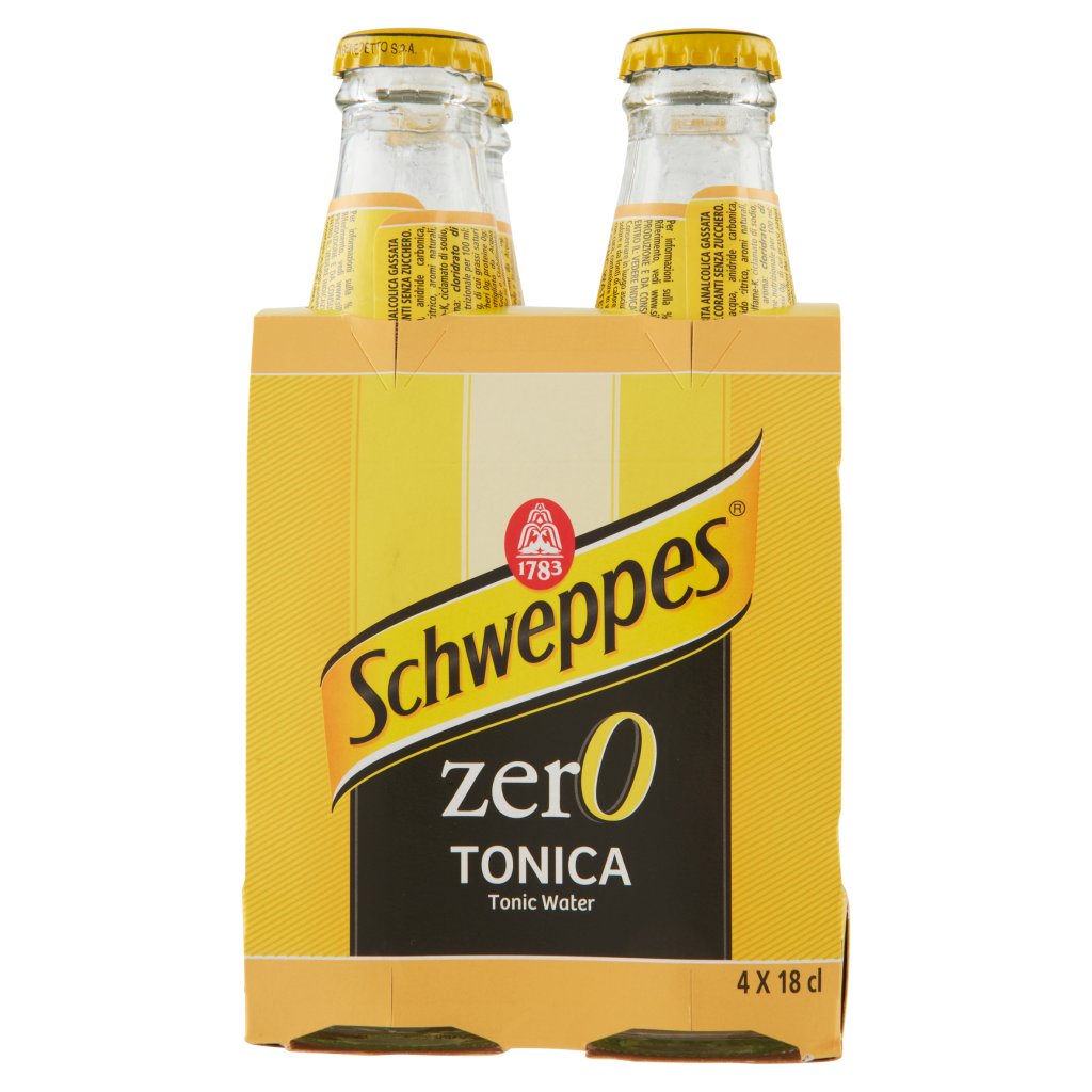 Schweppes Tonica Zero 0,18 l Ow x 4