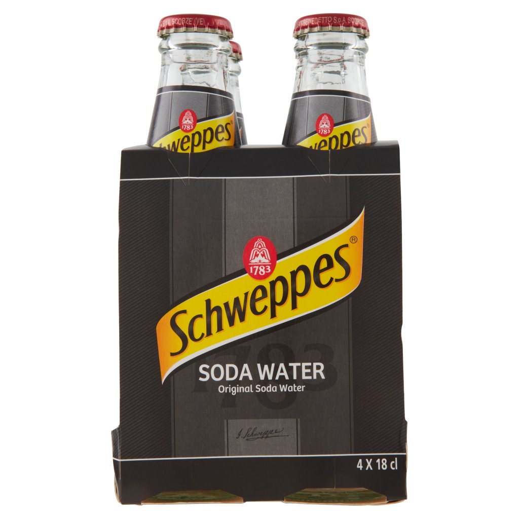 Schweppes Soda 0,18 l Ow  x 4