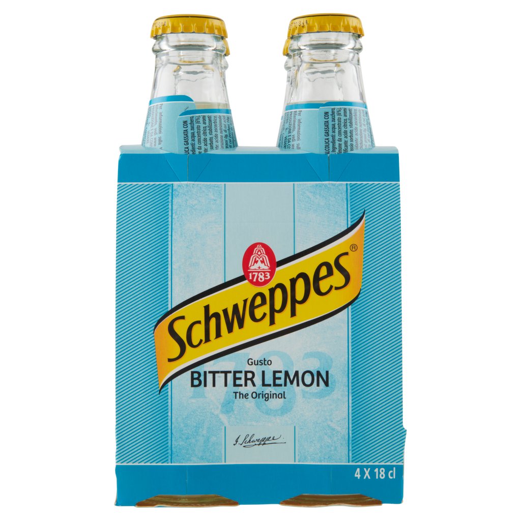Schweppes Bitter Lemon 0,18 l Ow  x 4