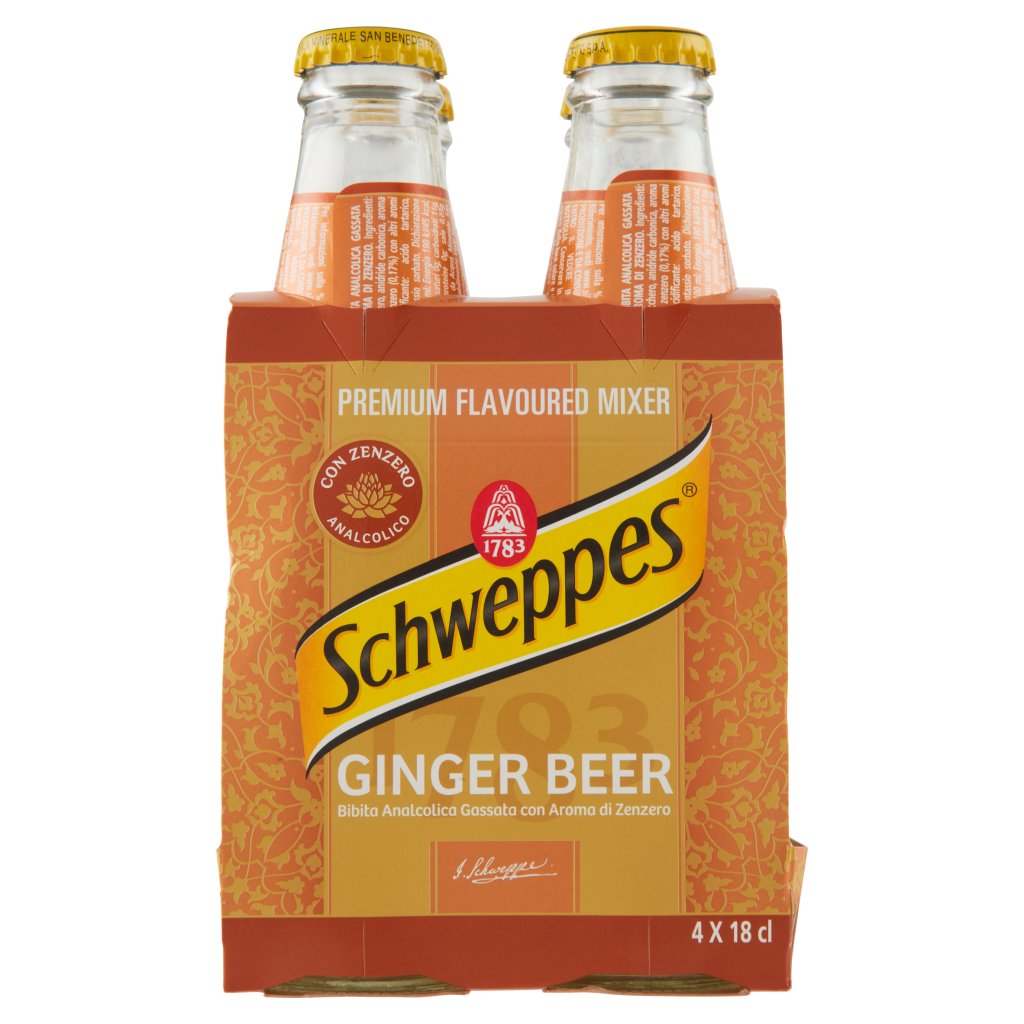 Schweppes Ginger Beer 0,18 l Ow  x 4