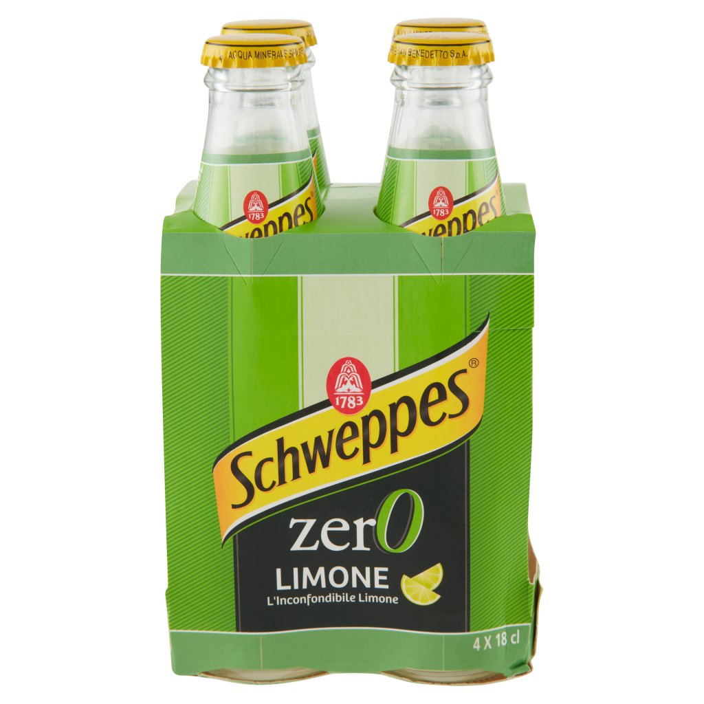 Schweppes Limone Zero 0,18 l Ow x 4
