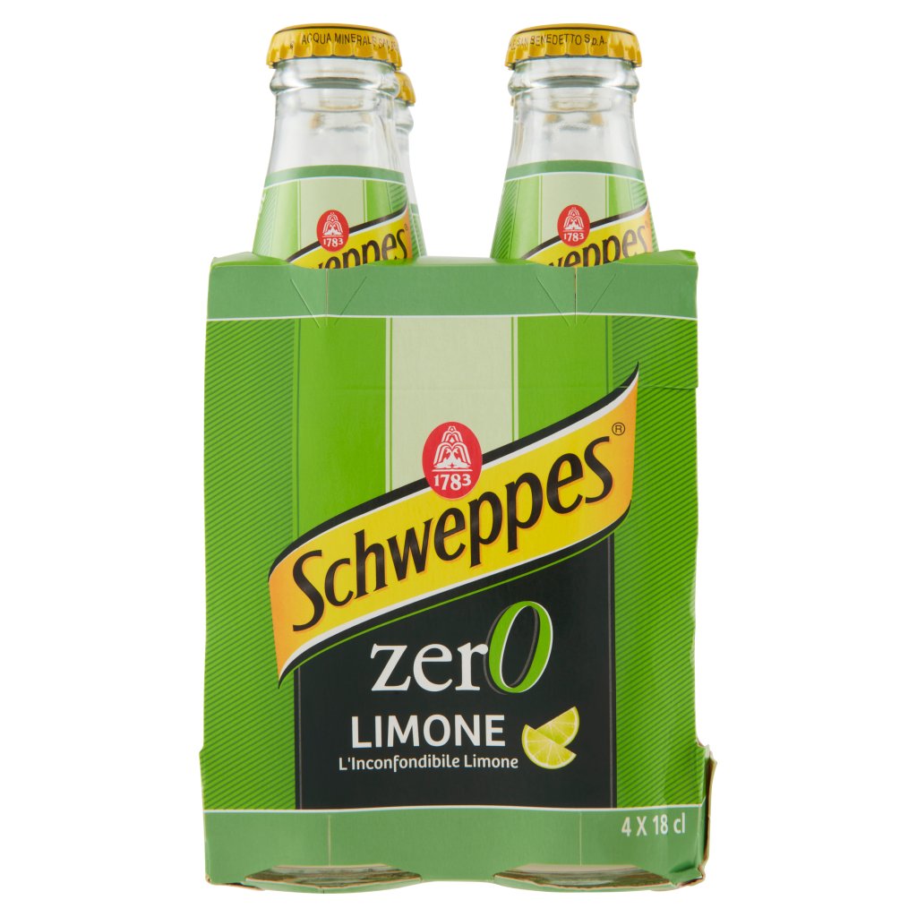 Schweppes Limone Zero 0,18 l Ow x 4