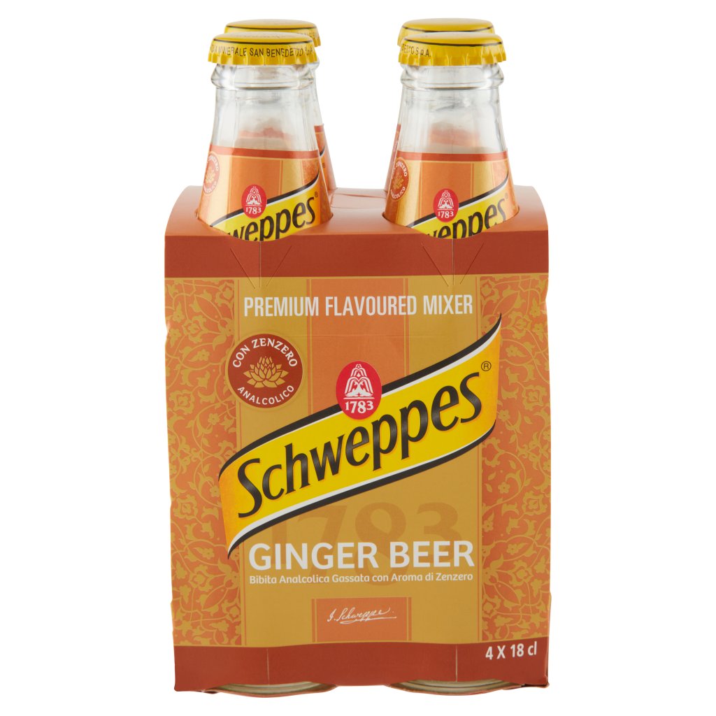 Schweppes Ginger Beer 0,18 l Ow  x 4