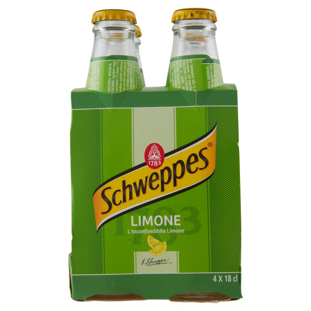 Schweppes Limone 0,18 l Ow X4