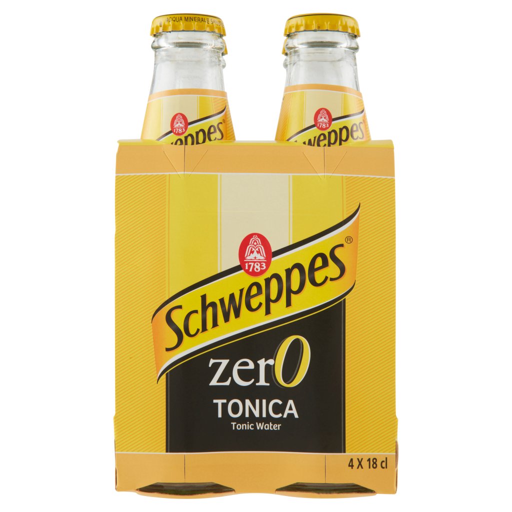 Schweppes Tonica Zero 0,18 l Ow x 4