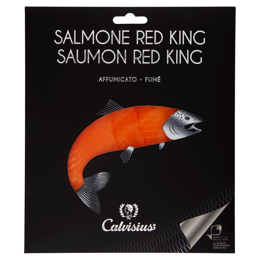 Calvisius Salmone Red King Affumicato 0,090 Kg