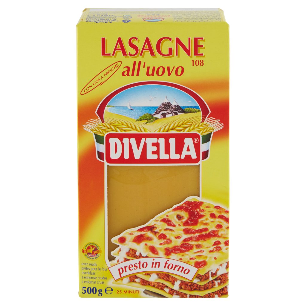Divella Lasagne all'Uovo 108