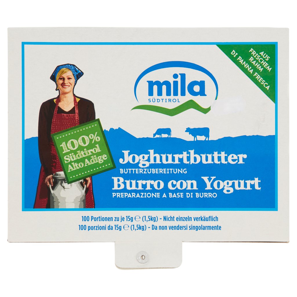 Mila Burro con Yogurt 100 x 15 g