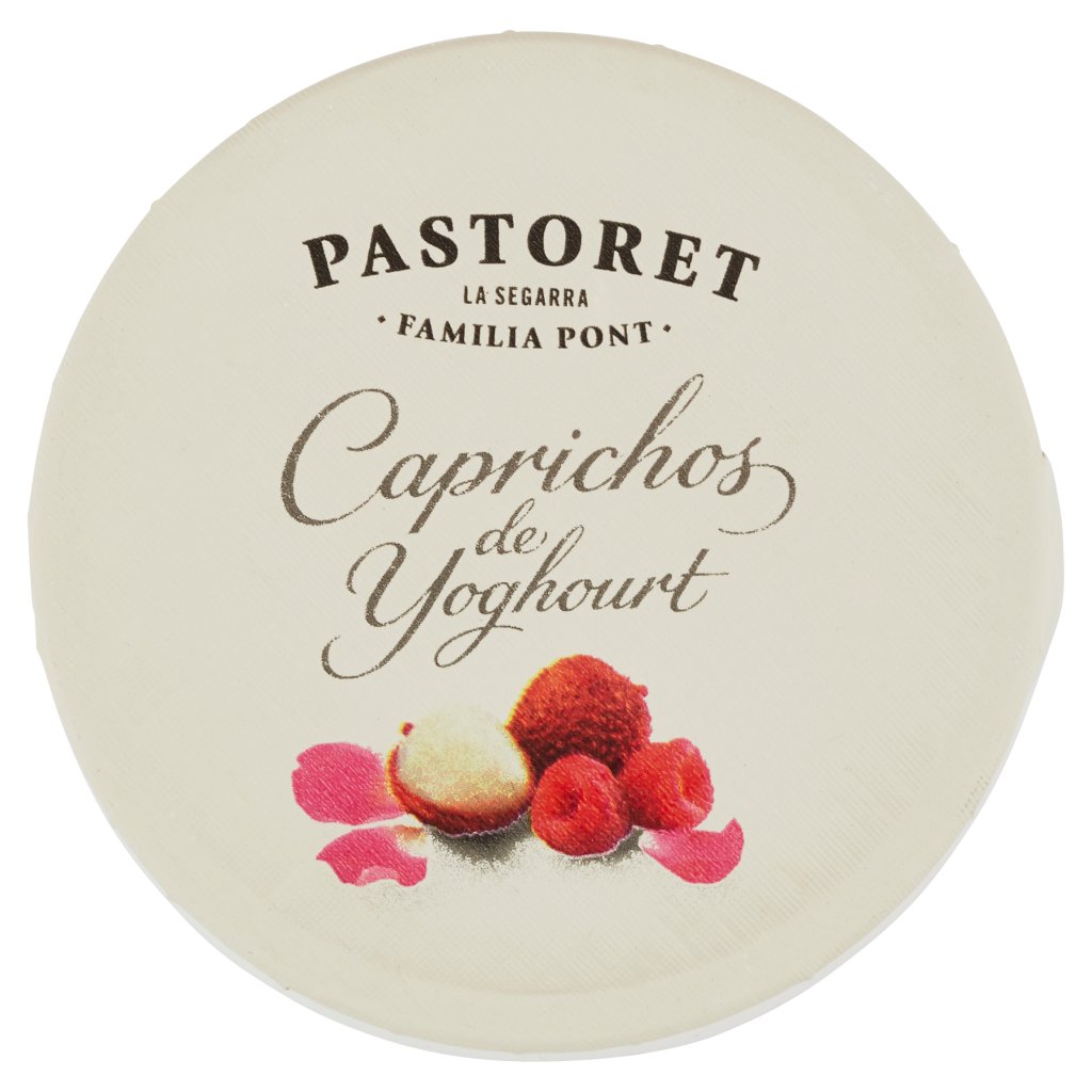 Pastoret Capricci allo Yogurt Lampone e Lychee con Petali di Rosa