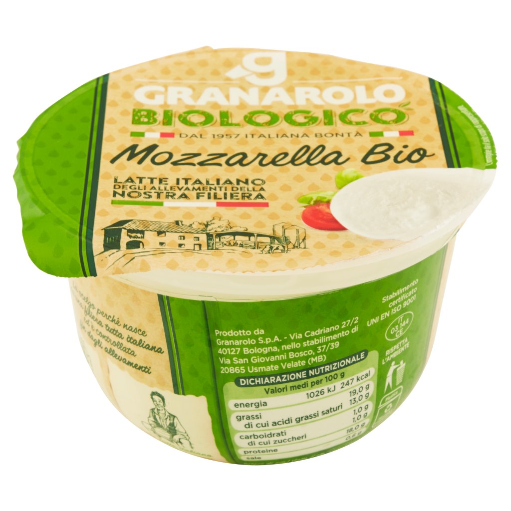 Granarolo Biologico Mozzarella Bio 100 g