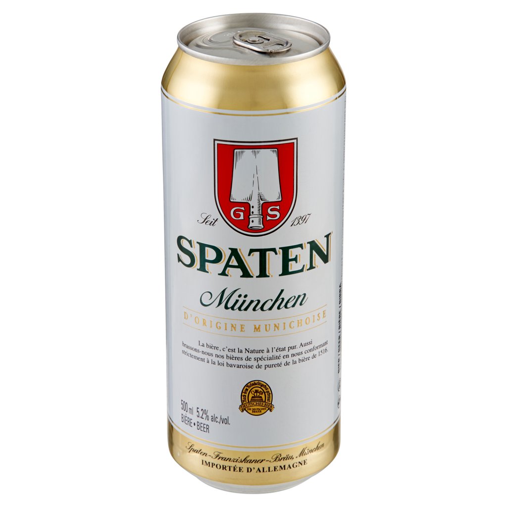 Spaten Spaten Birra Lager Bavarese Lattina 0,5l