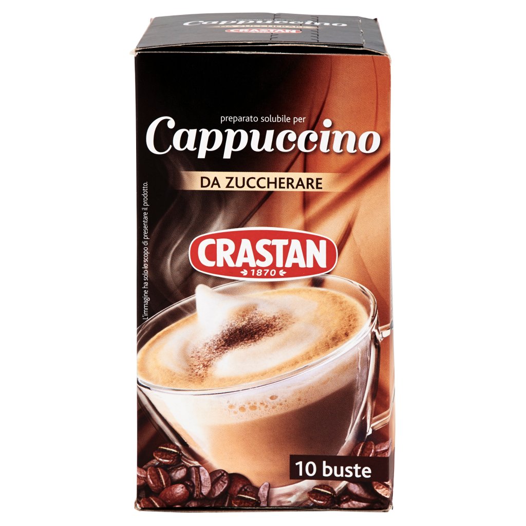 Crastan Preparato Solubile per Cappuccino 10 x 12,5 g